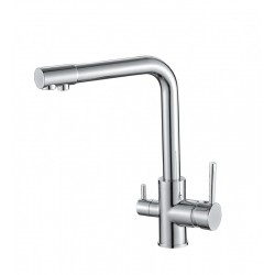 Μπαταρία Νεροχύτη (2 εξόδων και 3 παροχών) για Φίλτρο Creavit DW8700